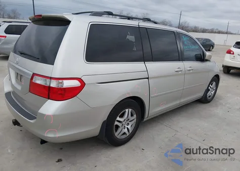 2006 Honda Odyssey Ex-L from USA, damaged, VIN 5FNRL38756B448181